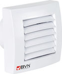 BVN Mirena 49-4014 Wall-mounted Ventilator Bathroom 120mm White
