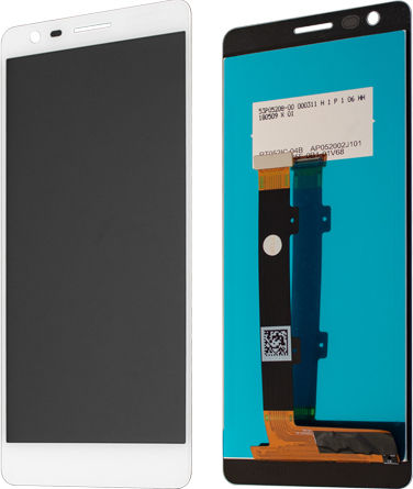 Nokia Οθόνη με Μηχανισμό Αφής για Nokia 3.1 (Λευκό)