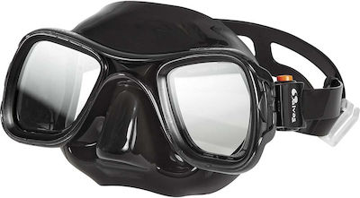 Salvas Diving Mask Sphera Black