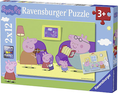 Kinderpuzzle Peppa Pig at Home für 3++ Jahre 24pcs Ravensburger