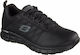 Skechers Erath Παπούτσι Εργασίας Μαύρο με Πιστοποίηση SR