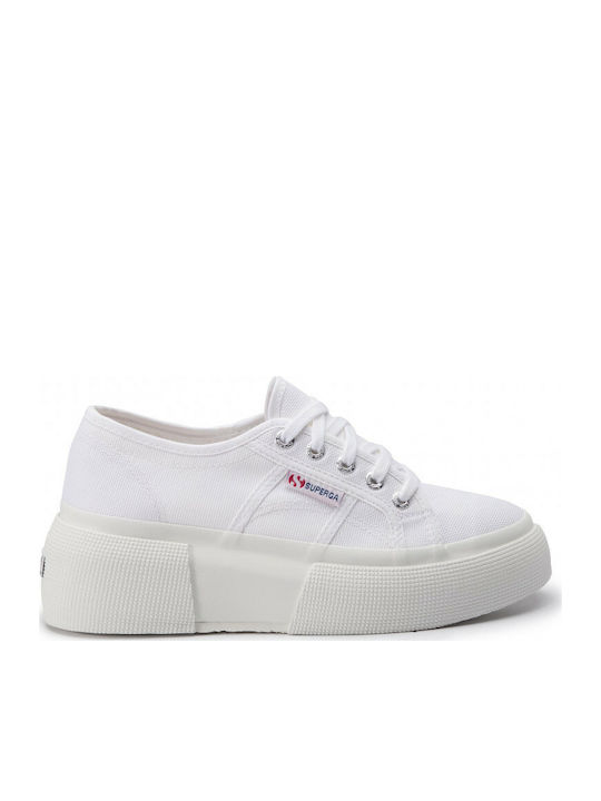 Superga 2287 Cotu Γυναικεία Sneakers Λευκά