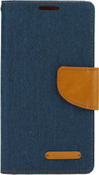 Forcell Canvas Book Navy Μπλε (iPhone XR)