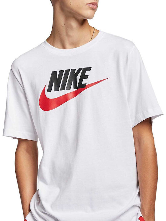 Icon Futura Sportliches T-Shirt Weiß