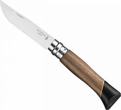 Opinel No 8 Atelier 2018 Pocket Knife Brown with Blade made of Stainless Steel