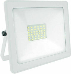 Aca Waterproof LED Floodlight 30W Cold White 6000K IP66