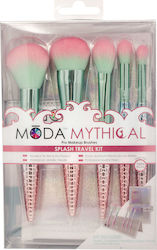 Royal & Langnickel Moda Mythical Splash Kit 5 Stück Make-up Pinsel & Schwämme
