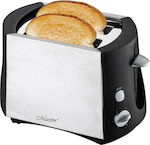 Maestro Toaster 2 Slots 800W Inox