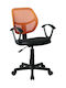 Sarti Lynda Office Chair with Orange Arms
