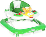 Lorelli Helicopter Baby Walker with Music for 6+ Months Green