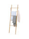 Wenko Bahari Floor Standing Bathroom Ladder with 5 Positions Brown