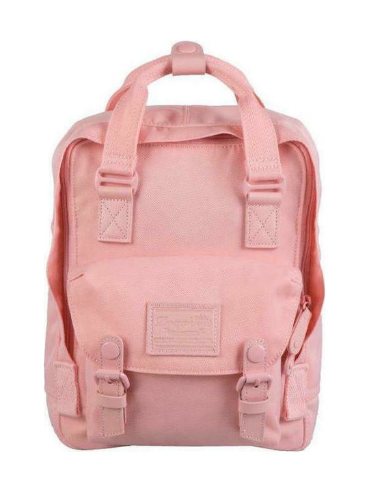 Doughnut Macaroon Mini Pastel Series Fabric Backpack Pink