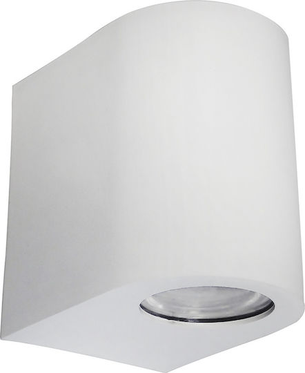 Heronia C-03 Wall-Mounted Outdoor Spot Light GU10 IP44 5x10εκ.