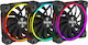 Alpenfoehn WingBoost 3 RGB Triple 120mm 4-Pin PWM / 3-Pin Case Fan 3-pack