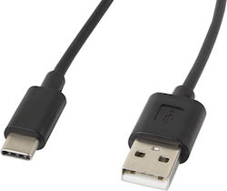 Lanberg USB 2.0 USB-C männlich - USB-A 36W 1.8m (CA-USBO-10CC-0018-BK)