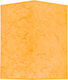 Starlight KA-TE-2540-ΕΠ Tischlampe für Fassung E14 mit Gelb Schirm und Basis