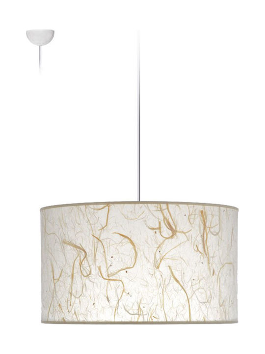 Starlight ΚΑ-ΚΥ-3018-2601 ΚΡ Pendant Light Beige with Socket E27 30cm