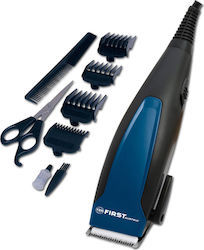 First Austria Σετ Κουρευτικής Μηχανής Black/Blue FA-5674-5