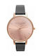 Olivia Burton Watch with Black Leather Strap OB14BD27