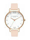 Olivia Burton Watch with Pink Leather Strap OB16BDW21