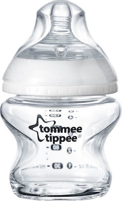 Tommee Tippee Plastic Bottle Closer to Nature Anti-Colic with Silicone Nipple for 0+, 0+ m, months 150ml 1pcs