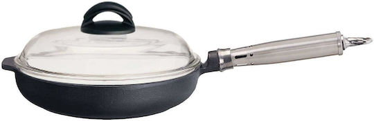 Ronneby Bruk Maestro Saute With Lid made of Cast Iron 25cm