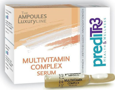 Preditr3 Multivitamin Complex Serum Προσώπου με Βιταμίνη E για Λάμψη 2ml