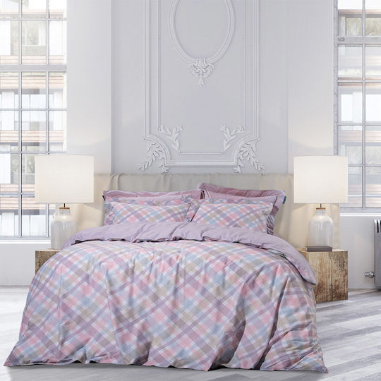 Greenwich Polo Club Duvet Cover Set Cotton Queen with 2 Pillowcases 220x240 2048 Multicolored