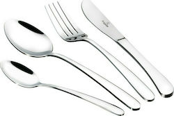 Berlinger Haus 24-Piece Stainless Steel 18/10 Silver Cutlery Set