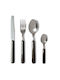 Excelsa Fashion Set de Tacâmuri Negre 24buc