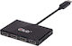 Club3D Конвертор DisplayPort мъжки към DisplayPort женски Черен 1бр CSV-6400