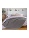Nef-Nef Homeware New Golf Pique Single Blanket 160x240cm Silver