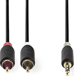 Nedis 3.5mm male-RCA male 2m CABW22200AT20