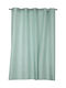 Nef-Nef Shower Shower Curtain Fabric with Hooks 180x200cm Mint 023859