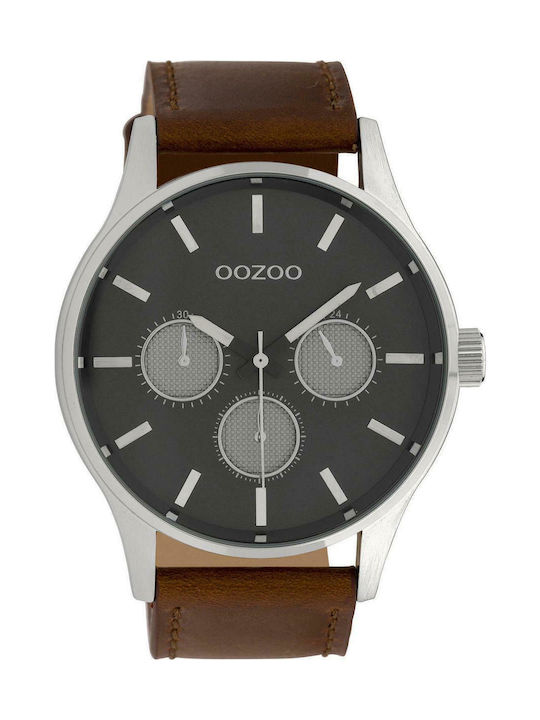 Oozoo Timepieces Uhr Chronograph Batterie mit B...