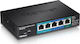 Trendnet TPE-P521ES Managed L2 PoE+ Switch with 5 Gigabit (1Gbps) Ethernet Ports