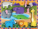 Wooden Kids Peg Puzzle Safari Chunky for 2++ Years 8pcs Melissa & Doug