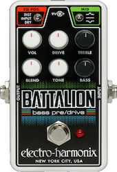 Electro-Harmonix Nano Battalion Pedals Preamp Electric Bass