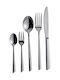 HFA 30-Piece Stainless Steel 18/10 Silver Cutlery Set Festos