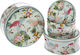 Iliadis Set Cutii Decorative Metalice Flamingo 3buc