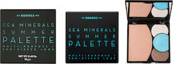 Korres Sea Minerals Summer Παλέτα Μακιγιάζ με Ρουζ και Σκιές Ματιών