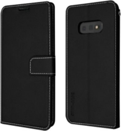 Star Case Soul Book Δερματίνης Μαύρο (Galaxy S10e)