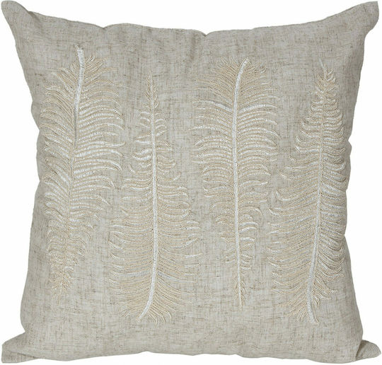 Ilis Home Decorative Pillow Case 38755 Ecru 2pcs 42x42cm
