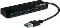 NOD Metal Hub 4.3 USB Hub 4 Θυρών (USB-A) 141-0109 NOD Metal Hub 4.3 USB Hub 4 Θυρών (USB-A) 141-0109