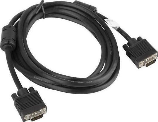 Lanberg Kabel VGA-Stecker - VGA-Stecker Schwarz 3m (CA-VGAC-10CC-0030-B)