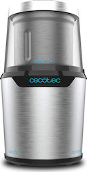 Cecotec TitanMill 300 DuoClean Ηλεκτρικός Μύλος Καφέ 300W με Χωρητικότητα 90gr Ασημί