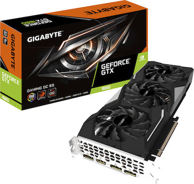 Gigabyte GeForce GTX 1660 6GB GDDR5 Gaming OC Κάρτα Γραφικών