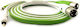 Oyaide d+ RXM class B XLR male to RCA male 1m Cable Green