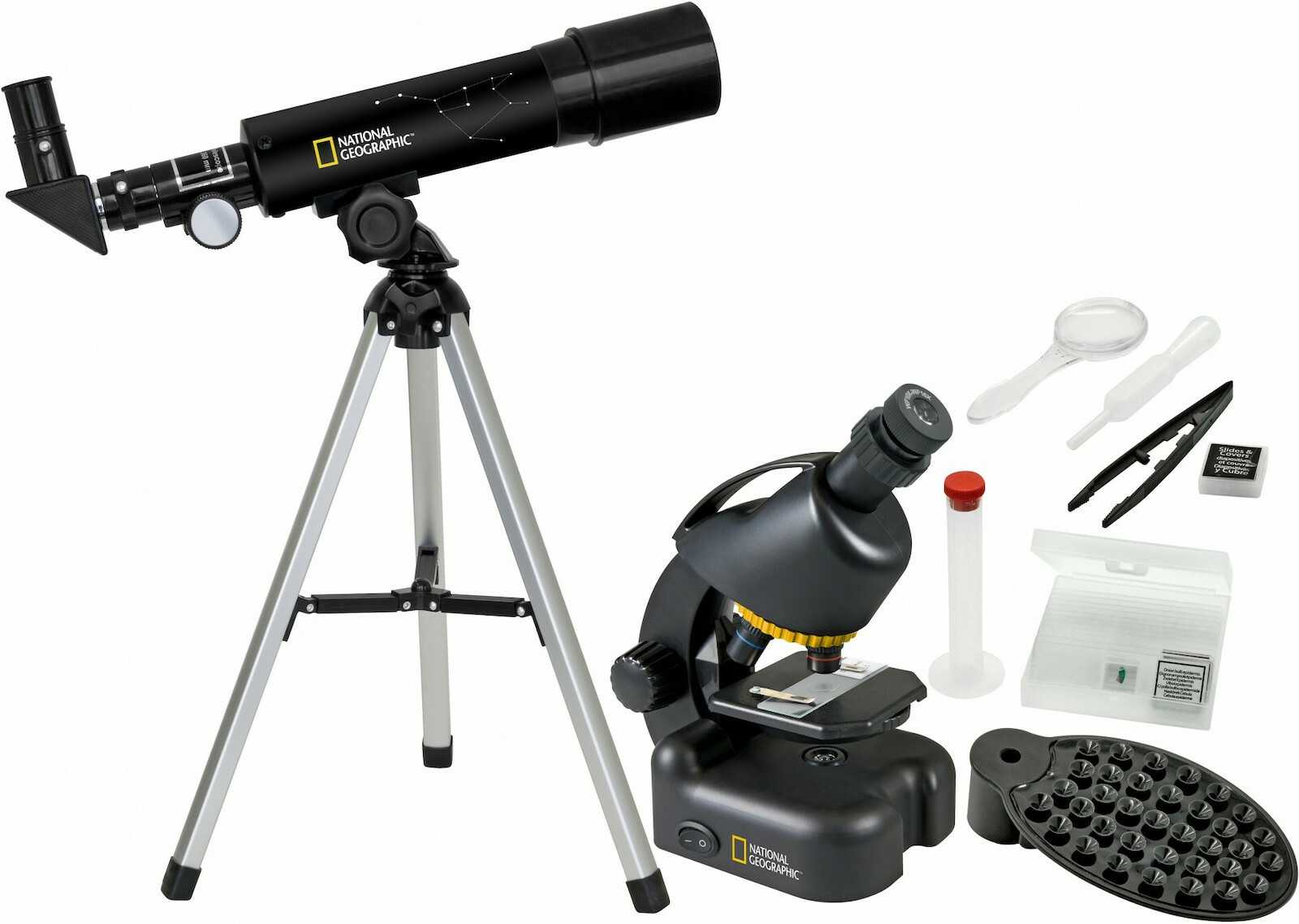 National Geographic Compact Telescope And Microscope Set Skroutz Gr