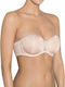 Triumph Beauty Full Essential WDP Balconette Balconette Bra with Light Padding Underwire Beige